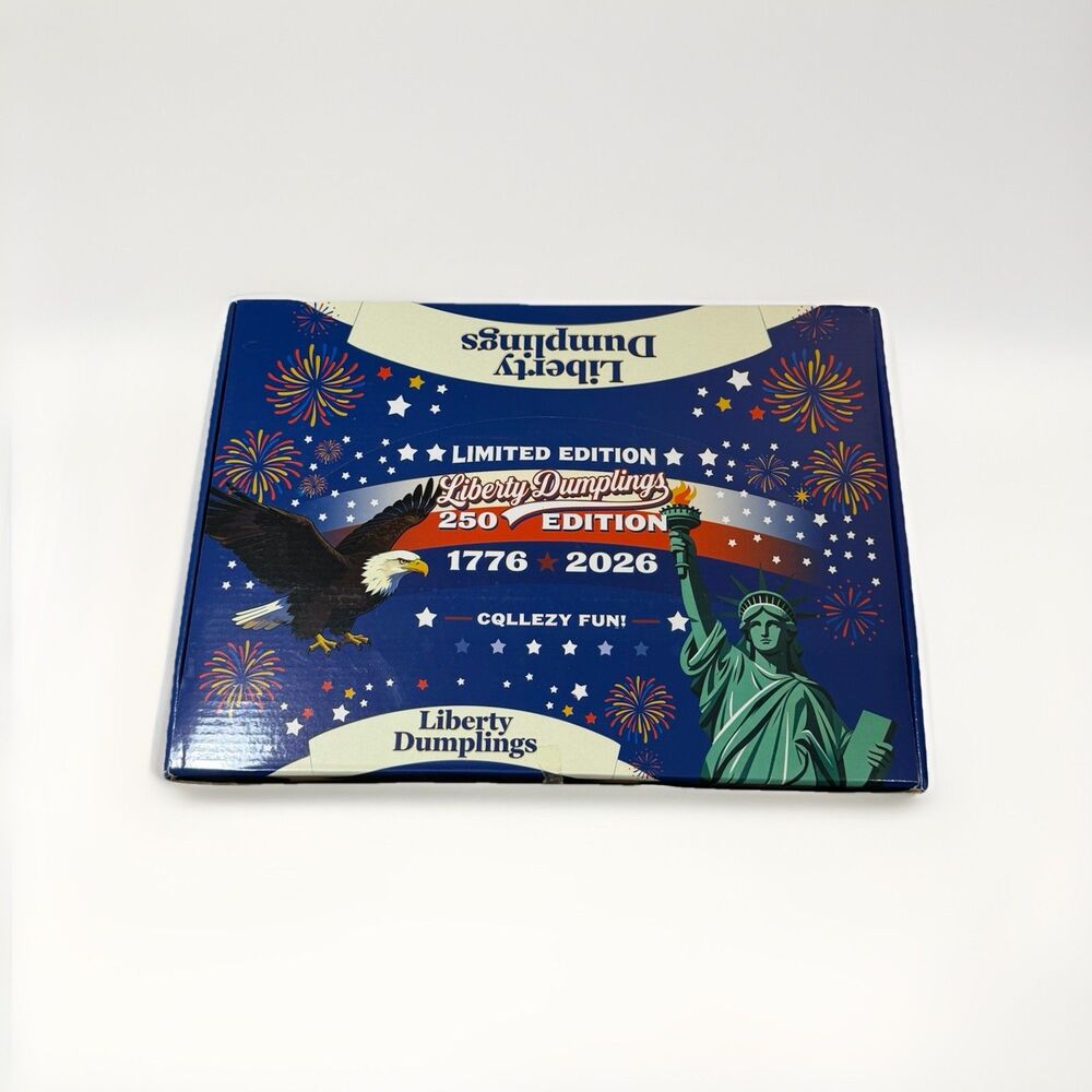 Limited Edition Liberty Dumplings 250 Edition 1776-2026 Case of 12 Brand New NIB